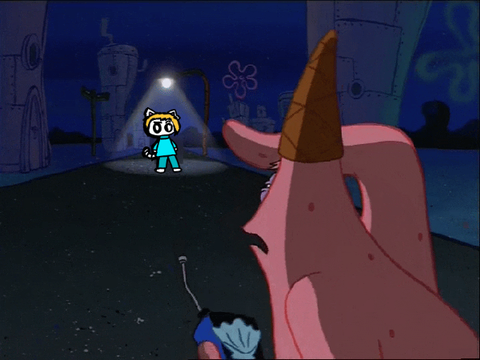 He's just standing there, MENACINGLY Meme remix