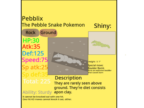 My Entry: Pebblix
