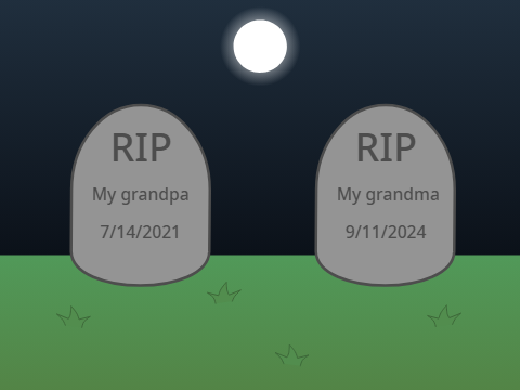 Dear grandma