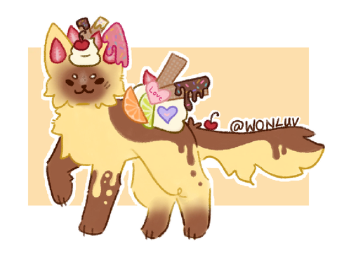 Pay 1/2 !! Custard kitty ☆
