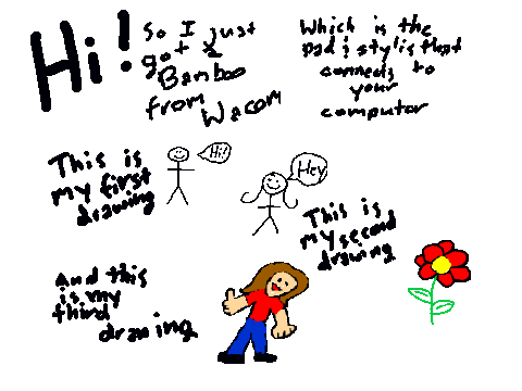 BambooWacom Drawings