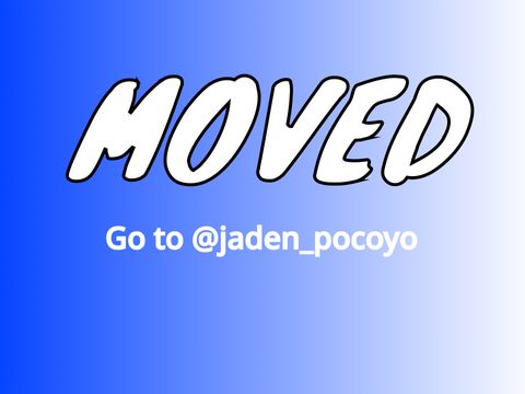 I've moved.