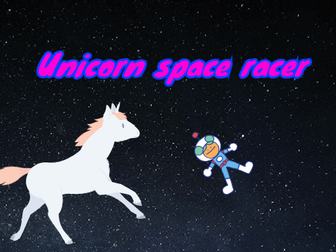 Unicorn space racer