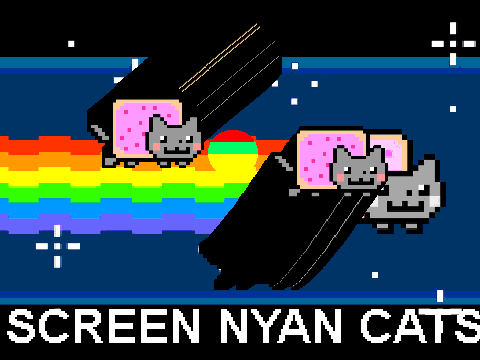screen nyan cats logo