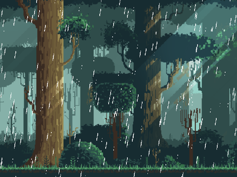 Raining Animation