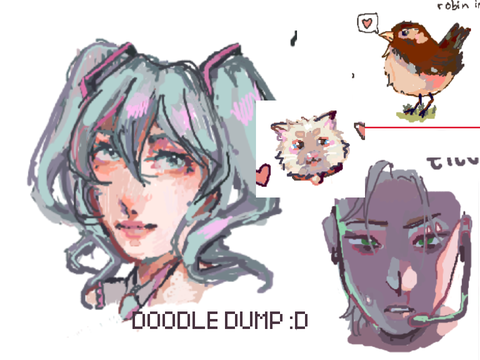 filler :( doodles