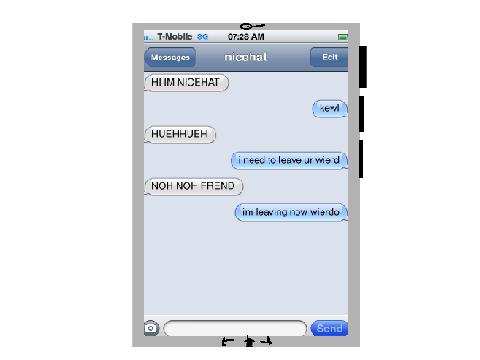 texting with me
