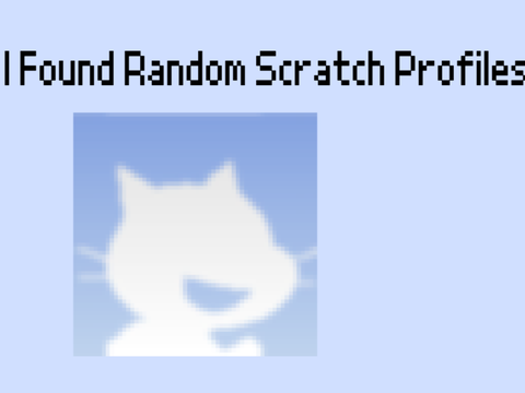 I Found Random Scratch Profiles