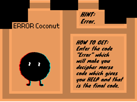 Error Coconut