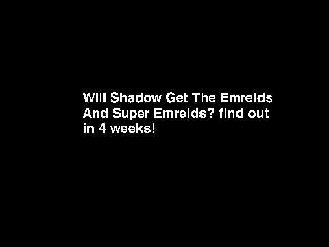 Sonic Shadow Returns ep :1 trailer