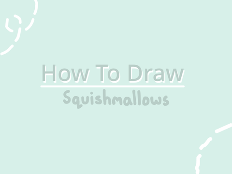 How To Draw Squishmallows In SVE | Tutorial 