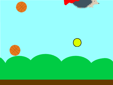 super hedgehog fly
