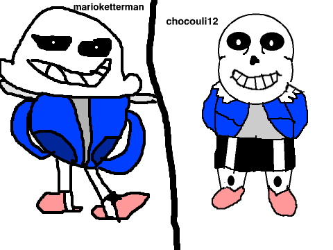 How would YOU draw Sans? remix