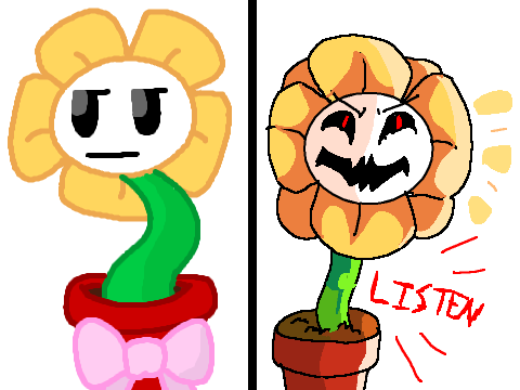How would YOU draw Flowey? 