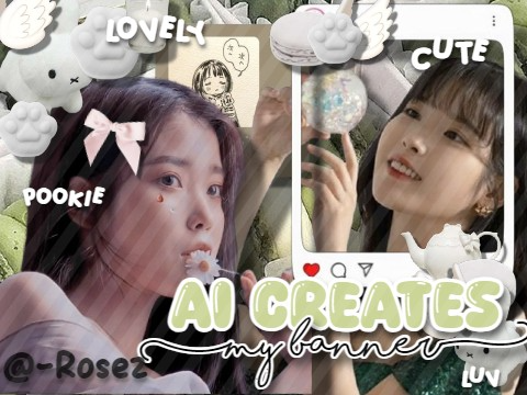 ʬʬ AI creates my Banner 彡 ¡ ❞