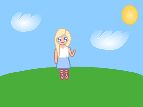 Waving Girl