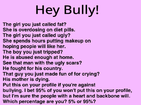ALL BULLIES OUT THERE IN THE WORLD NEED TO SEE THIS. remix
