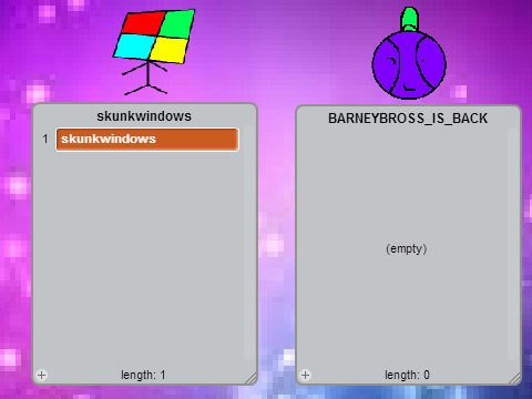 Skunkwindows Vs. Barneybross!