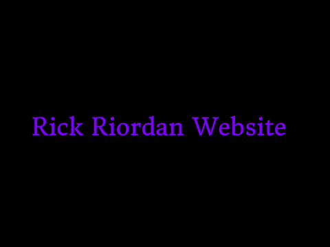 Rick Riordan Website