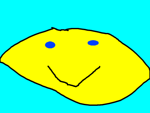 Speed Drawing of a Happy Lemon