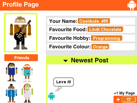 NetFace Profile