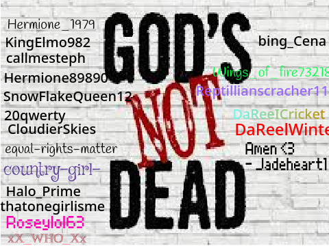 Sign if you know God's Not Dead! remix