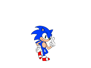 when you're sonic