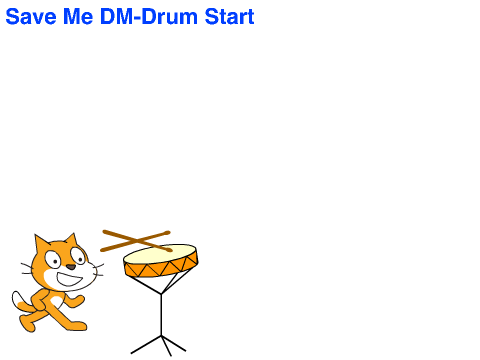 Save Me DM-Drum Start Practice