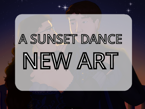 [ a sunset dance - art ]