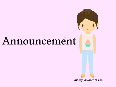 announcement ♥