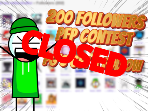 200 followers PFP contest Win Followers!!(Closed)