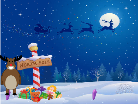 Christmas jumping game :)