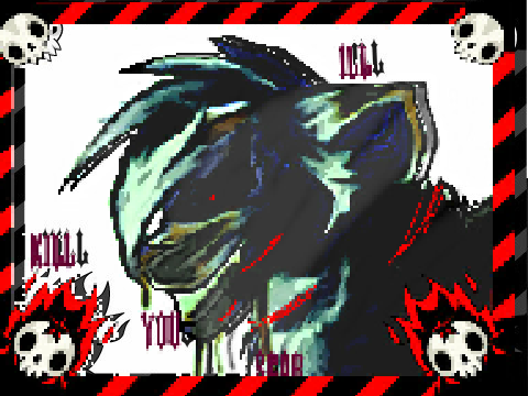 Entry to horror CC (used photoshop AND gimp!:3)