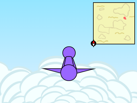 inconspicuous flying simulator 