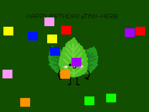 Happy Birthday Tiny-Herb