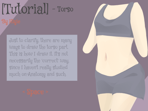Drawing Tutorial - Torso(female)