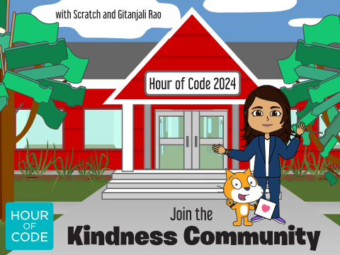 Hour of Code 2024 - Kindness Community Starter Project Remix thing