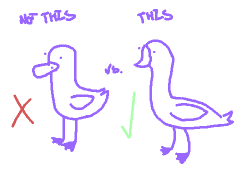 Brightbill is NOT a duck >:(