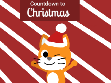 Christmas countdown with scratch! 