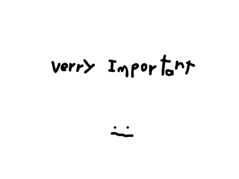 verry important