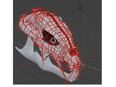 GasterBlaster 3D modeling