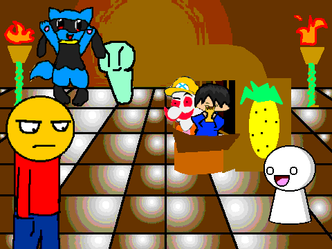 Add yourself partying with famous scratchers![1][1]