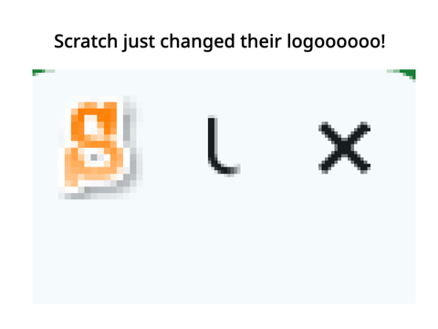 Scratch changed logo