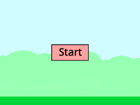 flappy bird maar je valt echt (veel te) snel