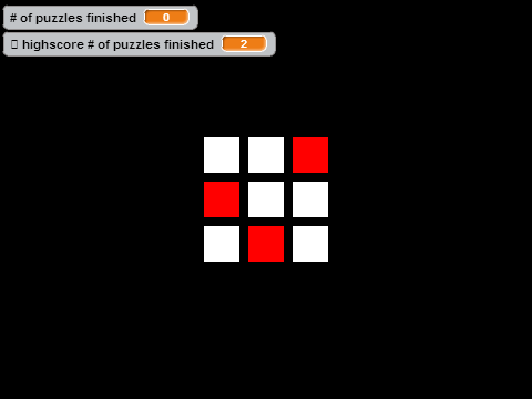 3 by 3 Color Puzzle (puzzle)