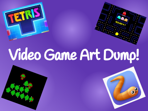 Video Game Art Dump!