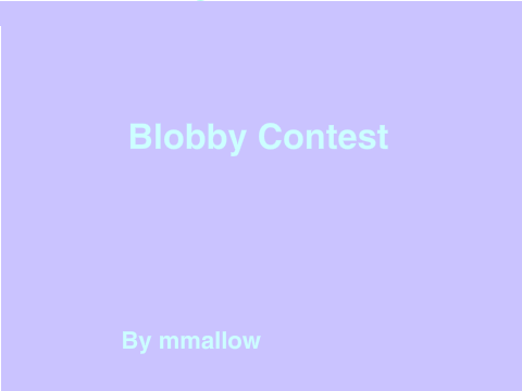 Blobby Contest