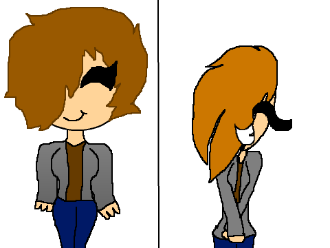 How do you draw me? *Sorry, about the hair!!*