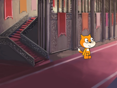 scratch cat in @gamerzezeucreator style? Royal