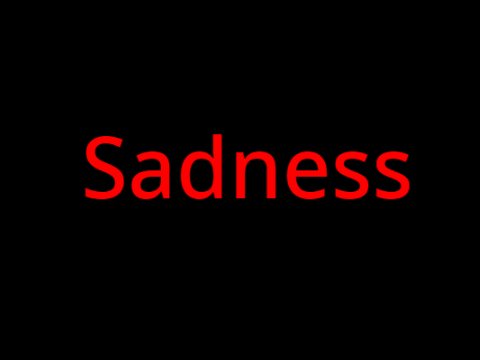 So sad